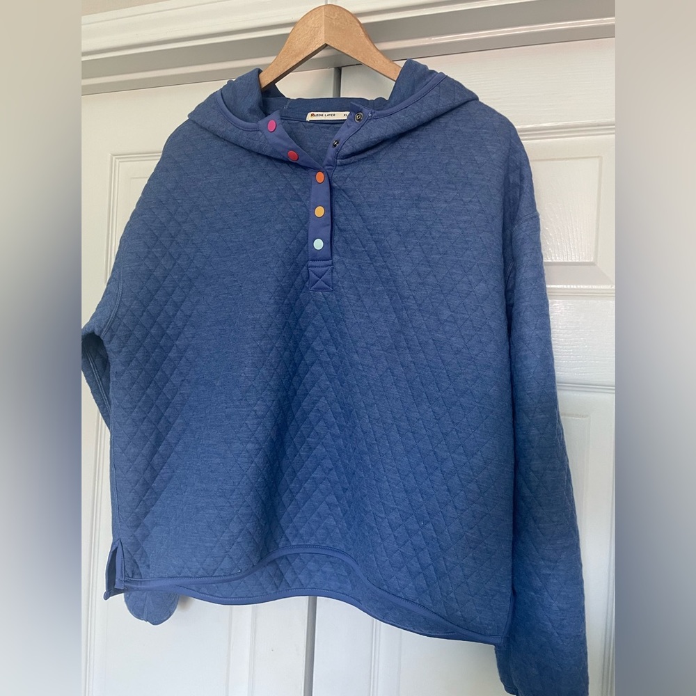 Marine Layer Quilted Hoodie